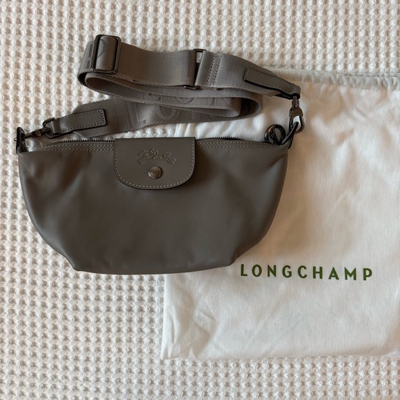 Longchamp Xtra Xsmall Crossbody Gray